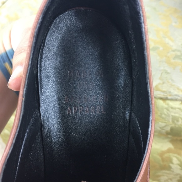 American Apparel  High Heel Bobby Leather Lace-Up - Picture 8 of 13